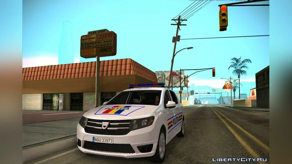 2016 Dacia Logan 2 - Румынская полиция / GTA San Andreas
