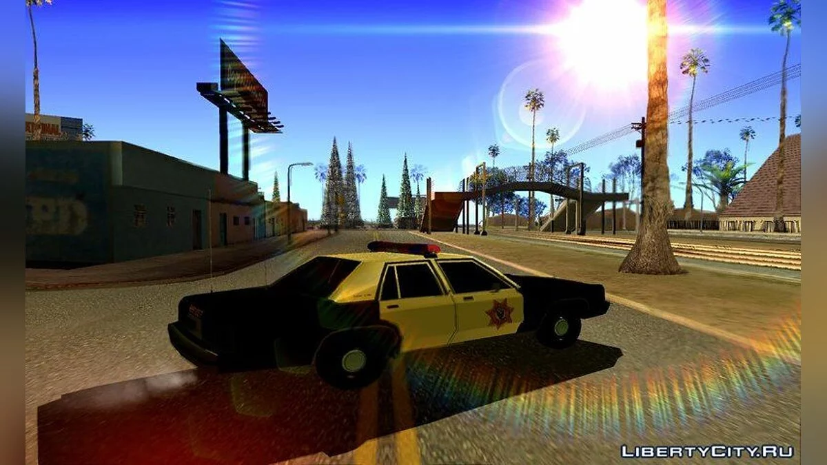 Машина шерифа из Resident Evil 2 Remake / GTA San Andreas