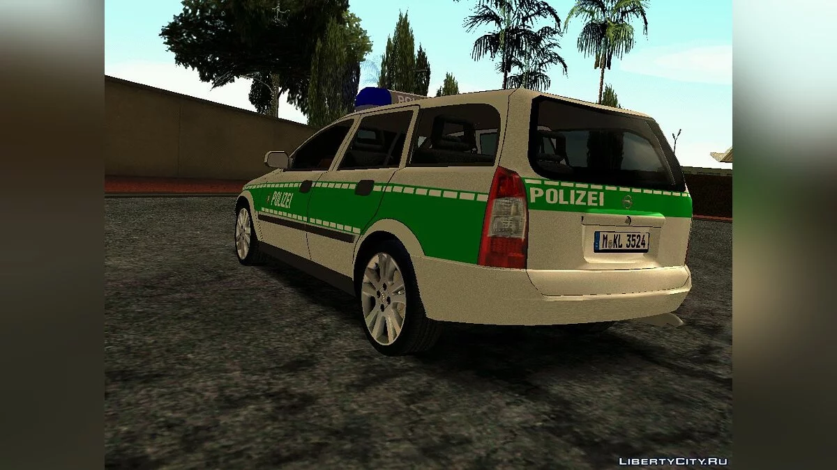 Opel Astra G Variant Polizei Bayern / GTA San Andreas
