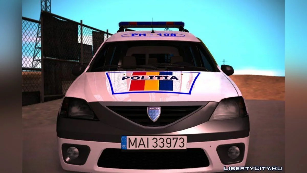 2006 Dacia Logan MCV - Румынская полиция / GTA San Andreas