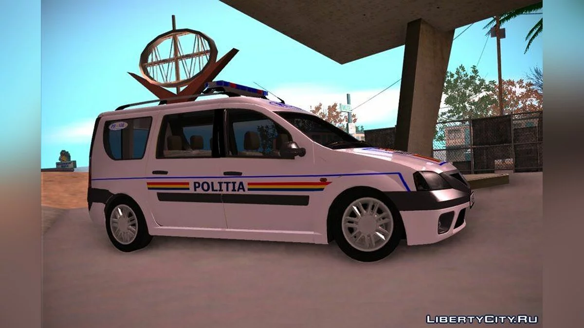 2006 Dacia Logan MCV - Румынская полиция / GTA San Andreas