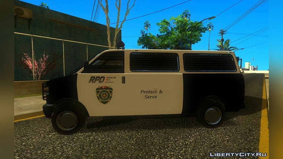 Declasse Burrito Police Transport R.P.D / GTA San Andreas