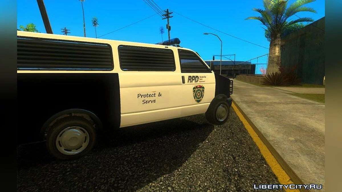 Declasse Burrito Police Transport R.P.D / GTA San Andreas