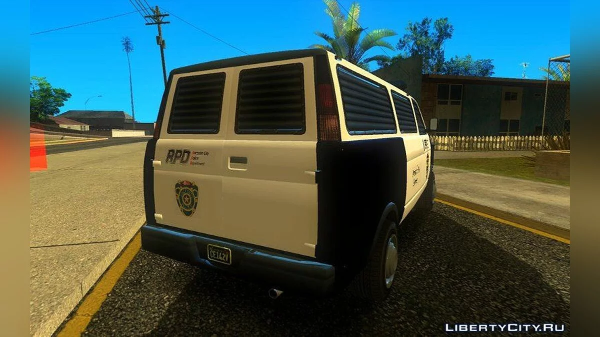 Declasse Burrito Police Transport R.P.D / GTA San Andreas