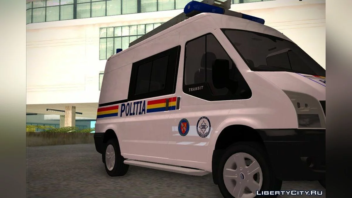 Ford Transit - Румынская полиция / GTA San Andreas