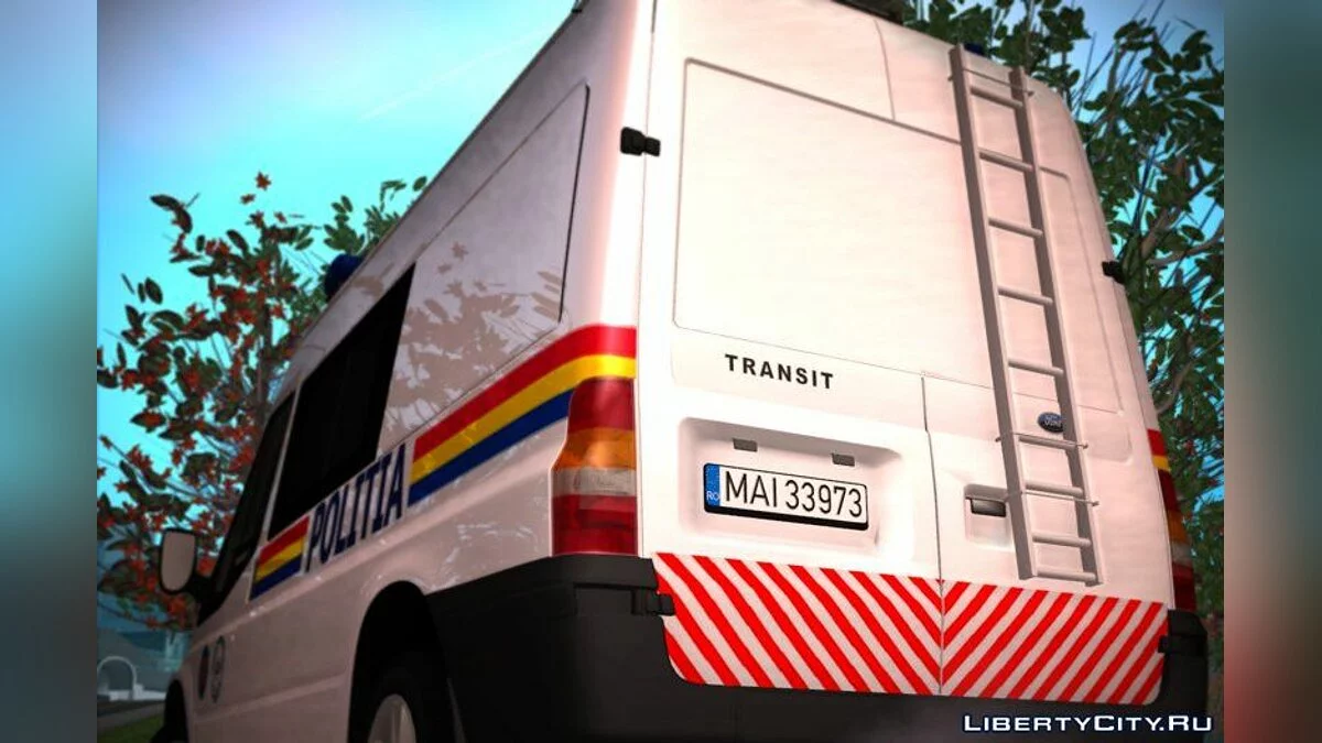Ford Transit - Румынская полиция / GTA San Andreas