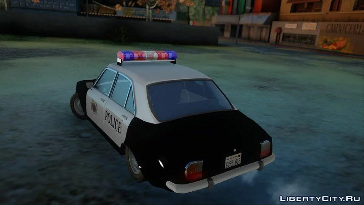 Peugeot 504 Police / GTA San Andreas