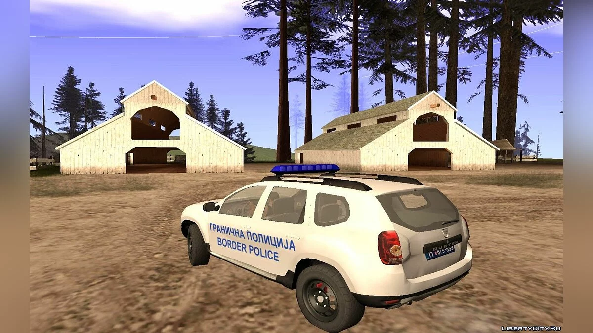 Dacia Duster Granična Policija / GTA San Andreas