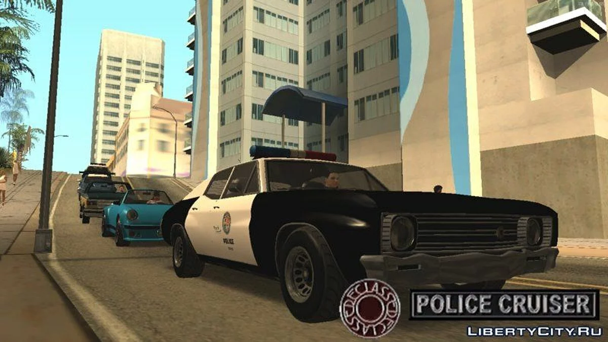 GTA 5: Declasse Tulip Police Cruiser / GTA San Andreas
