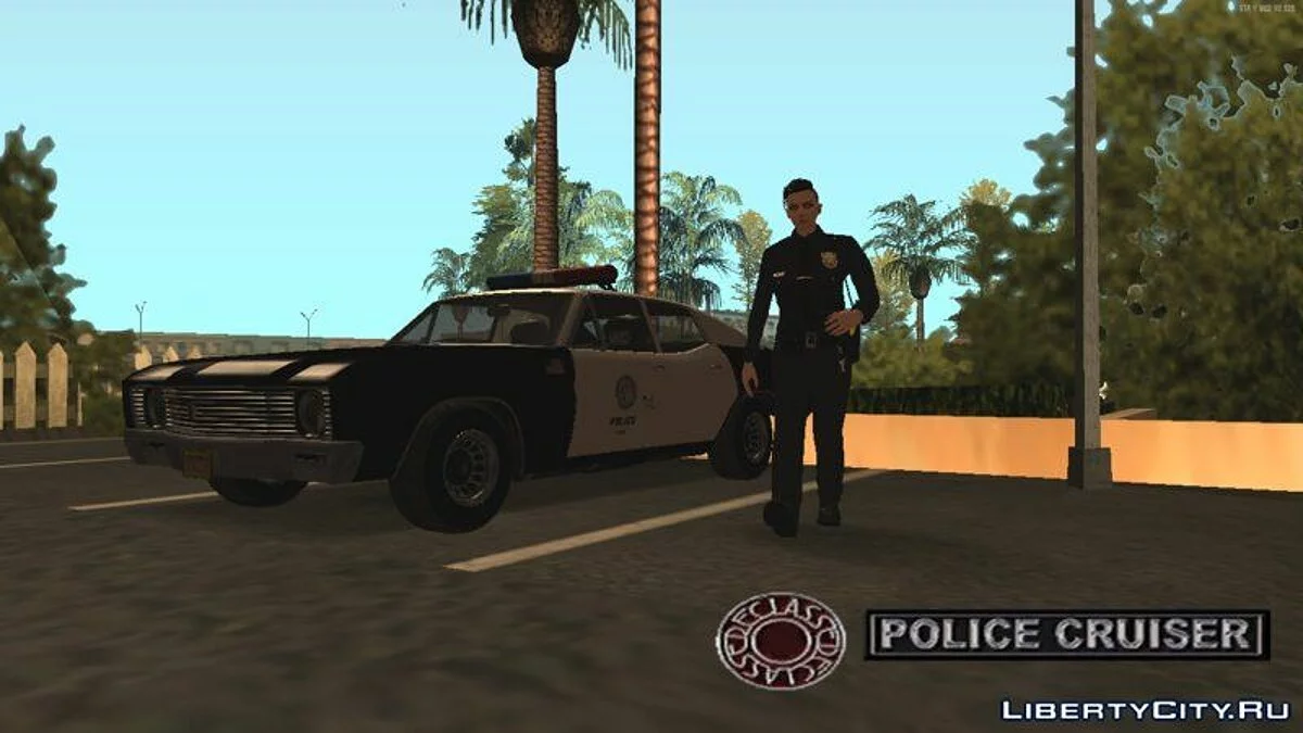 GTA 5: Declasse Tulip Police Cruiser / GTA San Andreas