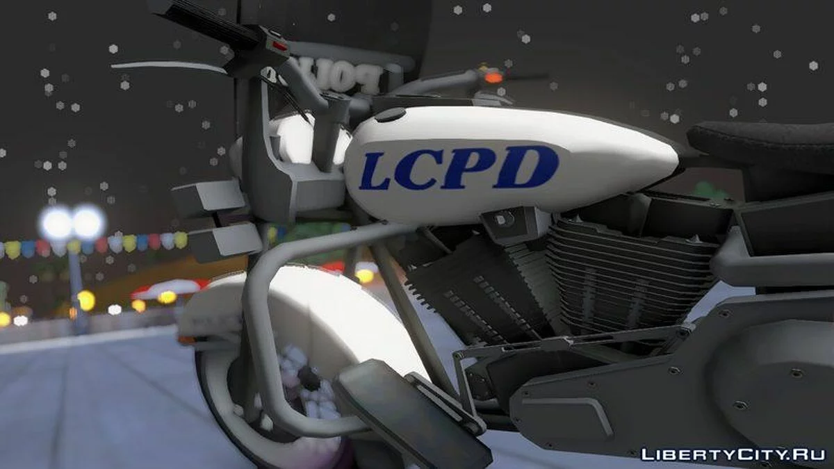 GTA TBoGT Police Bike / GTA San Andreas