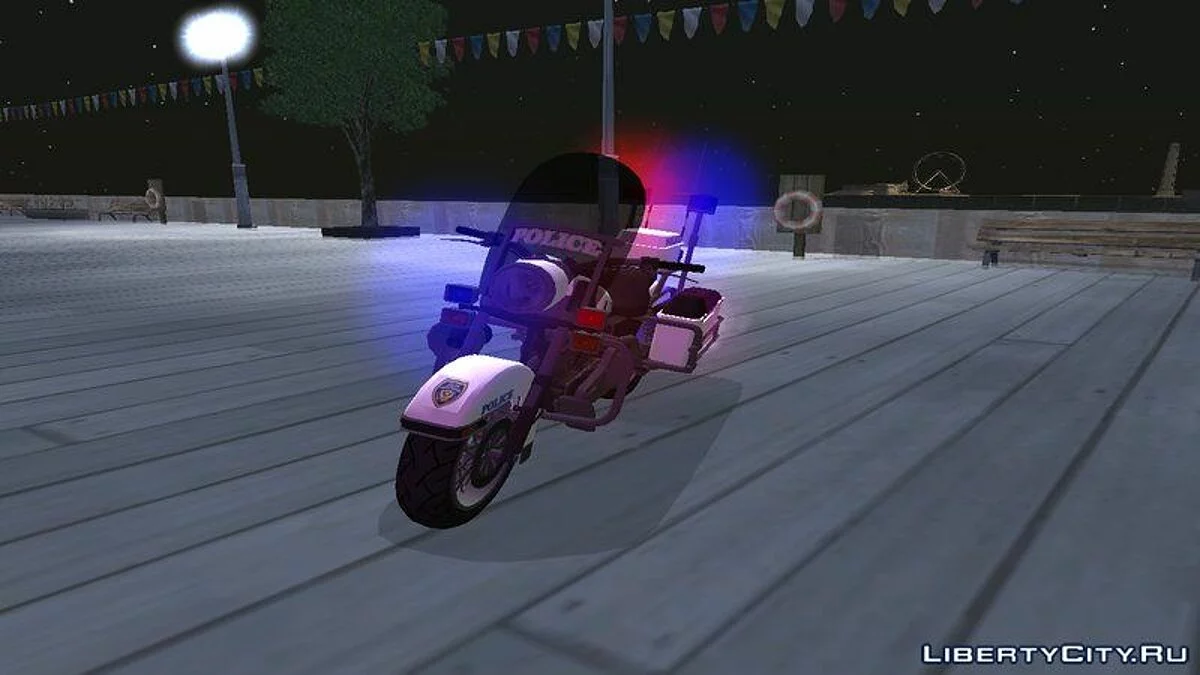 GTA TBoGT Police Bike / GTA San Andreas