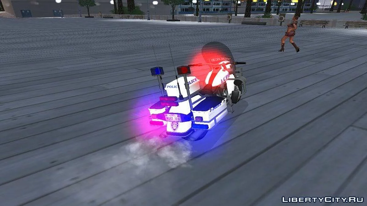 GTA TBoGT Police Bike / GTA San Andreas