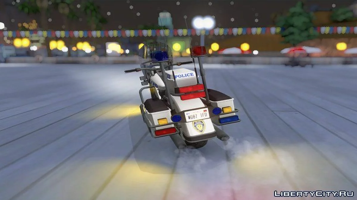 GTA TBoGT Police Bike / GTA San Andreas