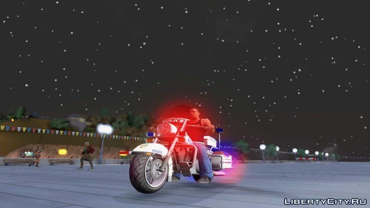 GTA TBoGT Police Bike / GTA San Andreas