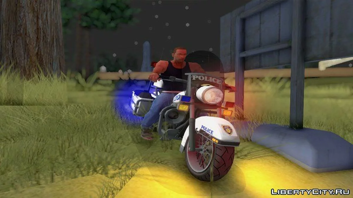 GTA TBoGT Police Bike / GTA San Andreas