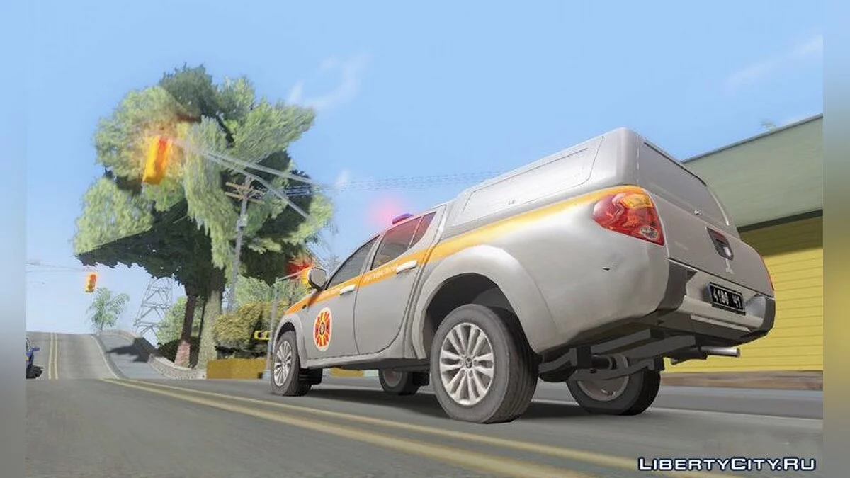 Mitsubishi L200 МЧС Украины / GTA San Andreas