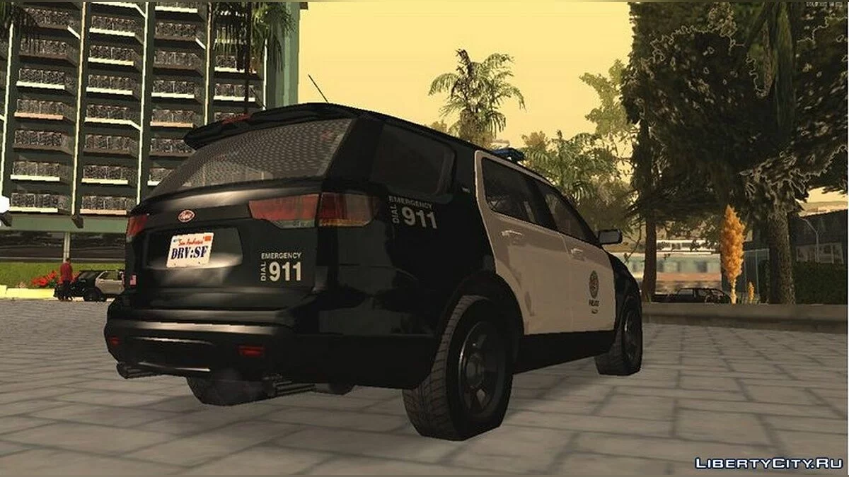 Vapid Scout полицейская машина из GTA 5 / GTA San Andreas