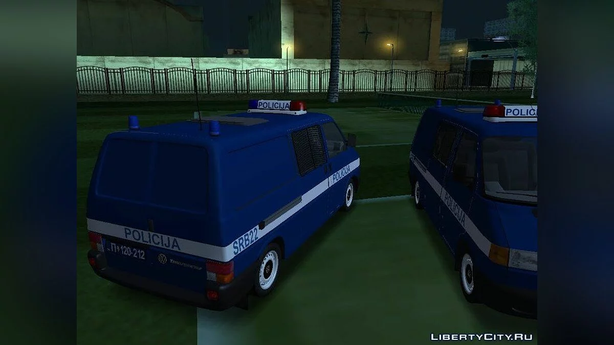 1999 Volkswagen Transporter Mk4 Policija [v2] / GTA San Andreas