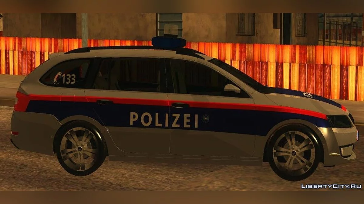 Skoda Octavia Polizei / GTA San Andreas