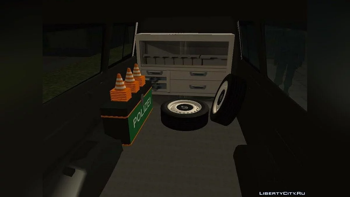 Volkswagen Transporter 5 Polizei / GTA San Andreas