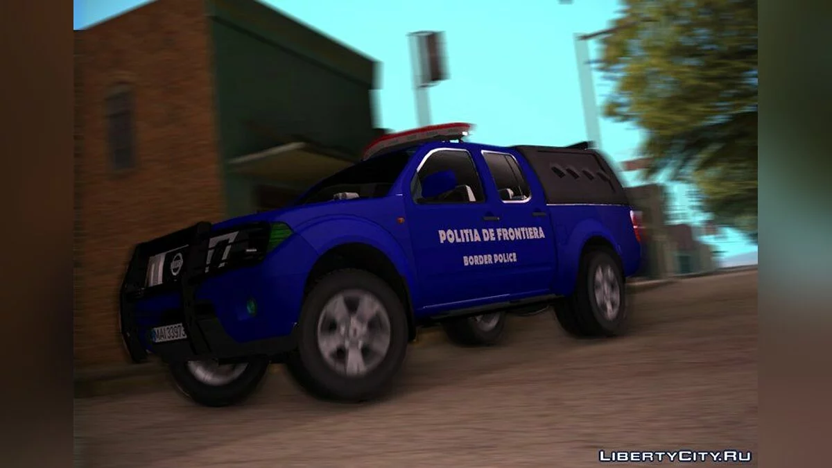 2014 Nissan Frontier - Politia de frontiera | RO Border Police для GTA San Andreas