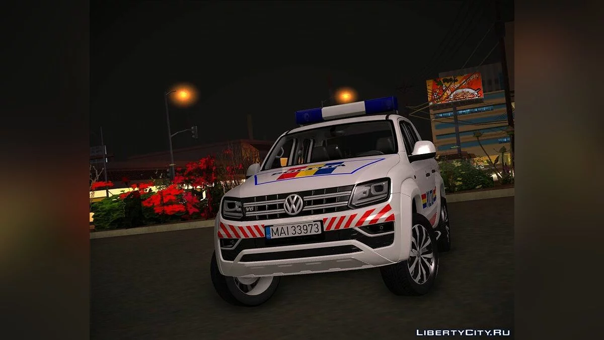 2018 Volkswagen Amarok V6 - Politia Romana / GTA San Andreas