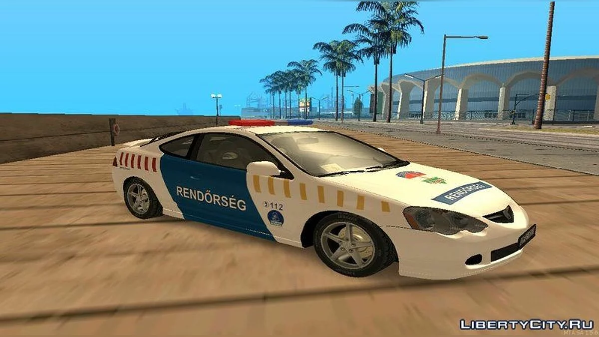 Acura RSX - Венгерская полиция / GTA San Andreas
