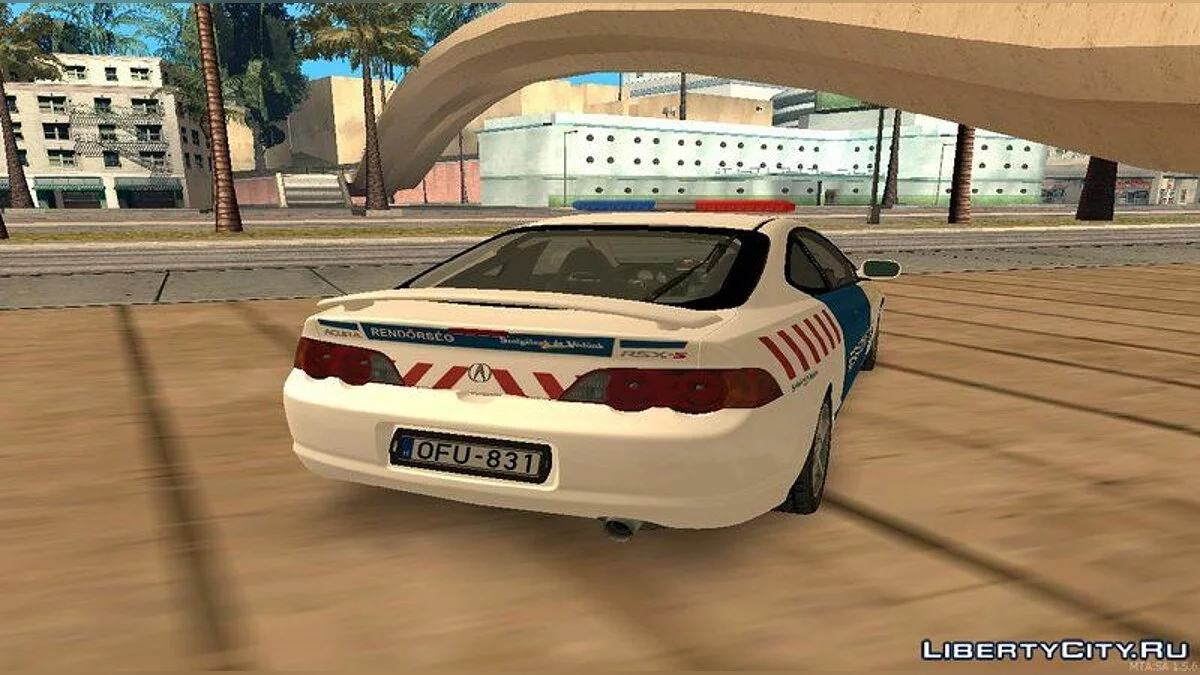 Acura RSX - Венгерская полиция / GTA San Andreas