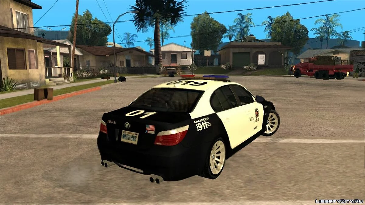 BMW M5 E60 LAPD / GTA San Andreas