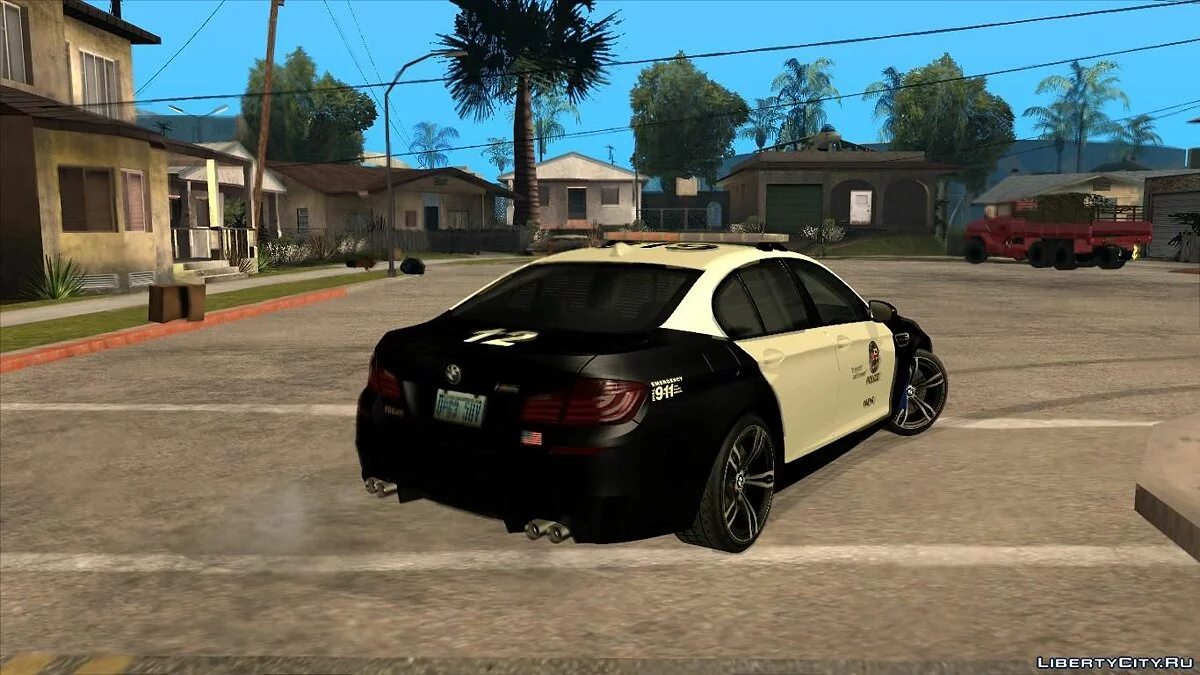 BMW M5 F10 LAPD / GTA San Andreas