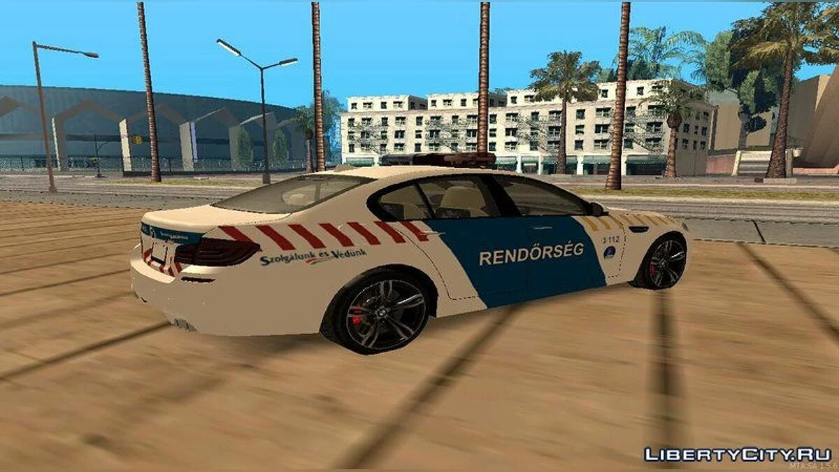BMW M5 F10 - Венгерская полиция / GTA San Andreas