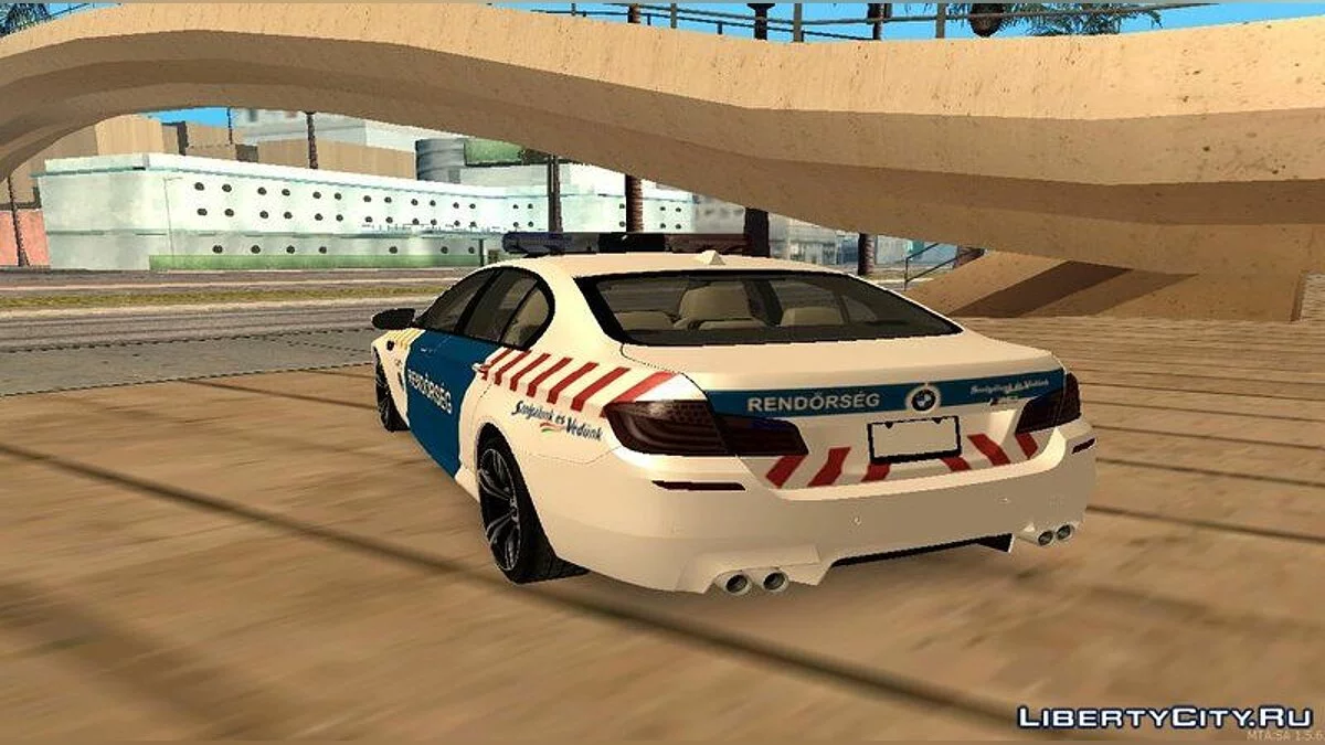 BMW M5 F10 - Венгерская полиция / GTA San Andreas