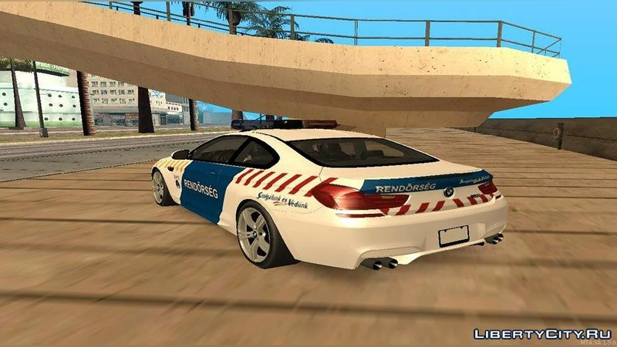 BMW M6 - Венгерская полиция / GTA San Andreas