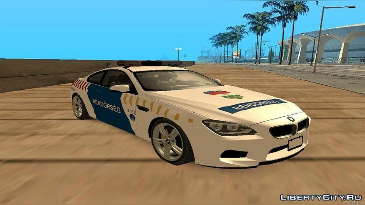 BMW M6 - Венгерская полиция / GTA San Andreas