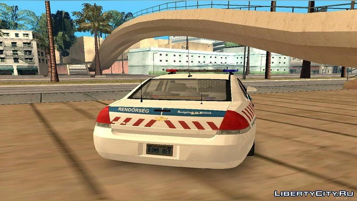Chevrolet Impala 2013 - Венгерская полиция / GTA San Andreas