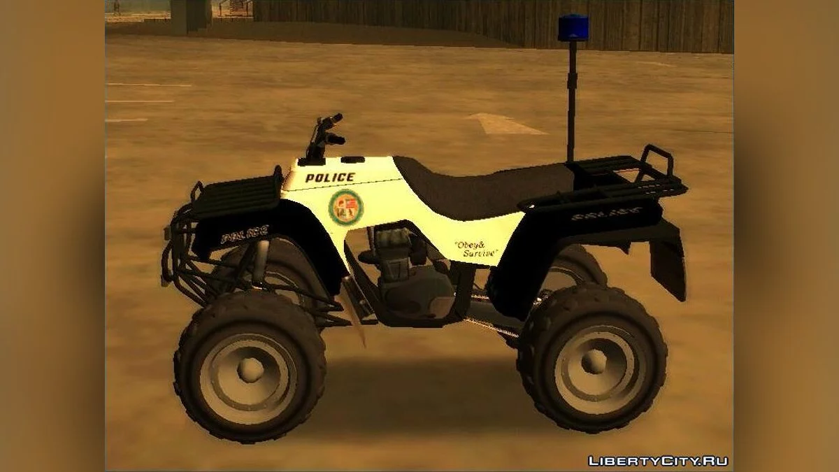 GTA 5 ATV Police [EML] / GTA San Andreas