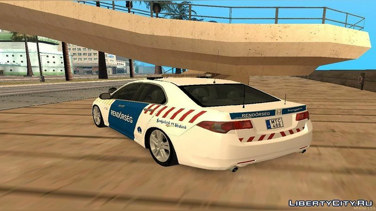 Honda Accord - Венгерская полиция / GTA San Andreas
