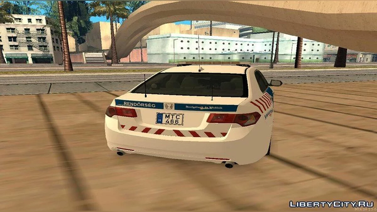 Honda Accord - Венгерская полиция / GTA San Andreas