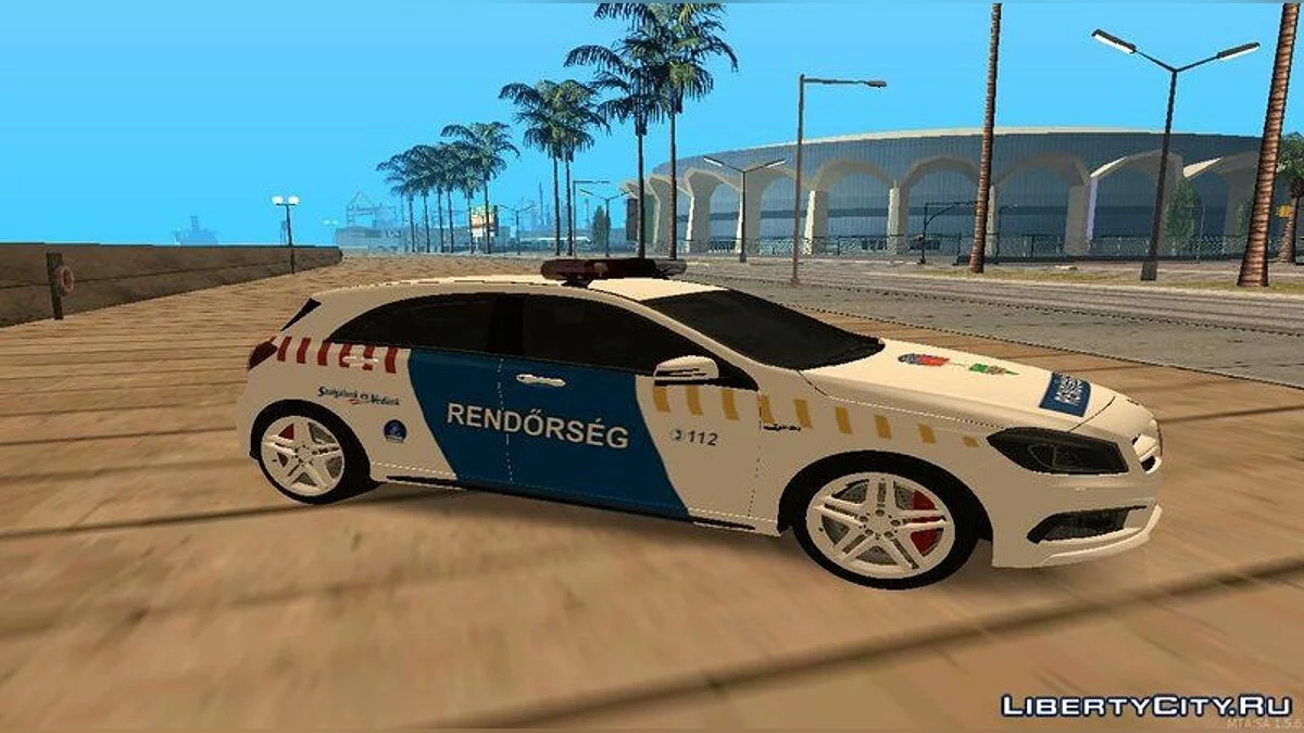 Mercedes A45 AMG - Венгерская полиция / GTA San Andreas