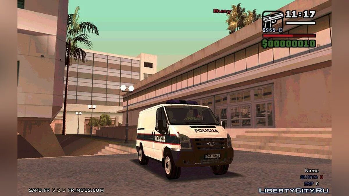 Ford Transit Policija / GTA San Andreas