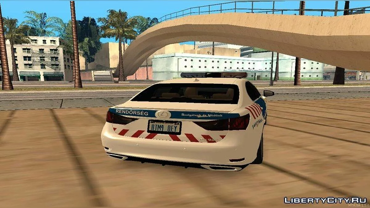 Lexus GS350 Magyar Rendőrség / GTA San Andreas