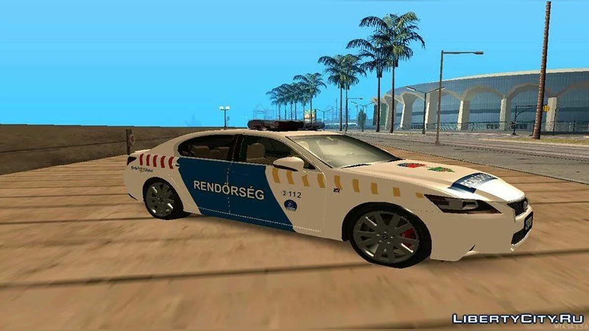 Lexus GS350 Magyar Rendőrség / GTA San Andreas