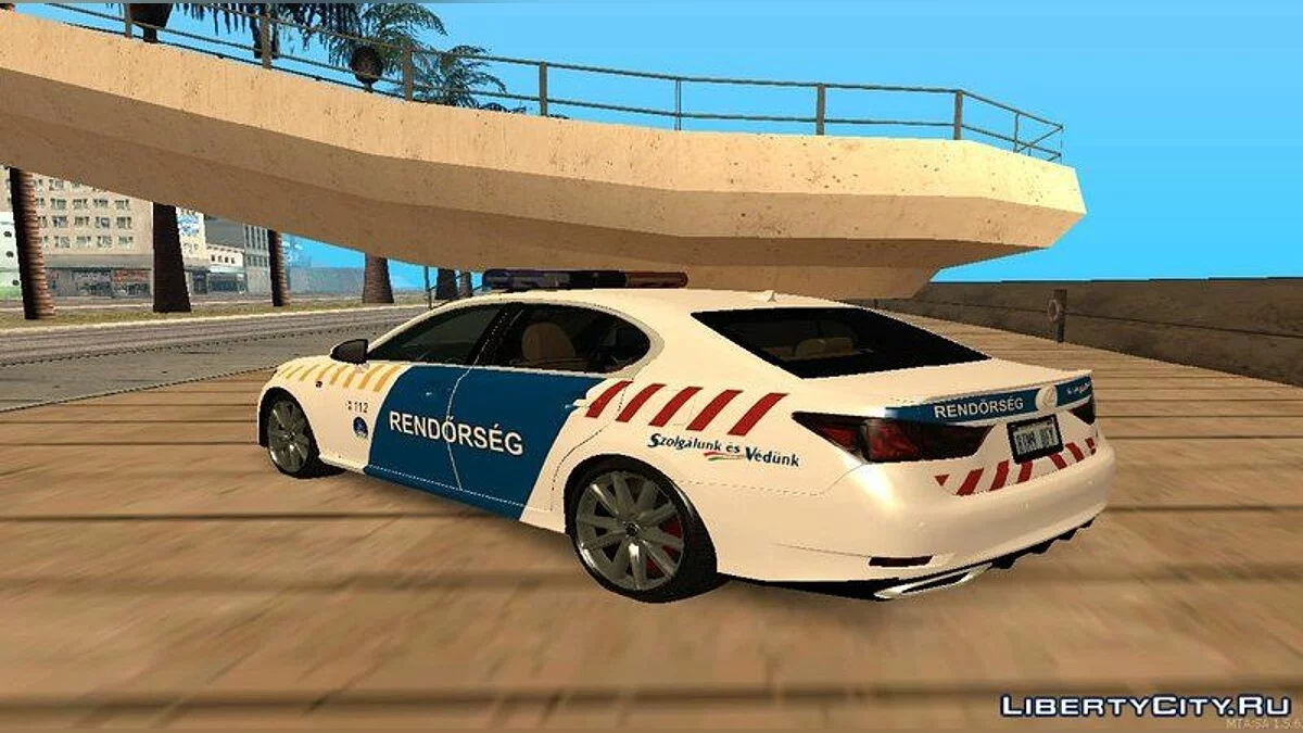 Lexus GS350 Magyar Rendőrség / GTA San Andreas
