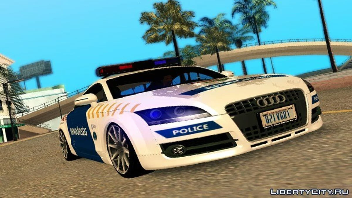 Audi TT Magyar Rendőrség [Улучшенная версия] / GTA San Andreas
