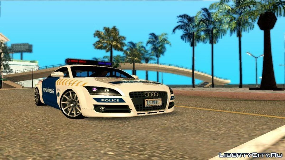 Audi TT Magyar Rendőrség [Улучшенная версия] / GTA San Andreas