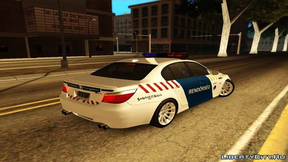 BMW M5 E60 Венгерская полиция / GTA San Andreas