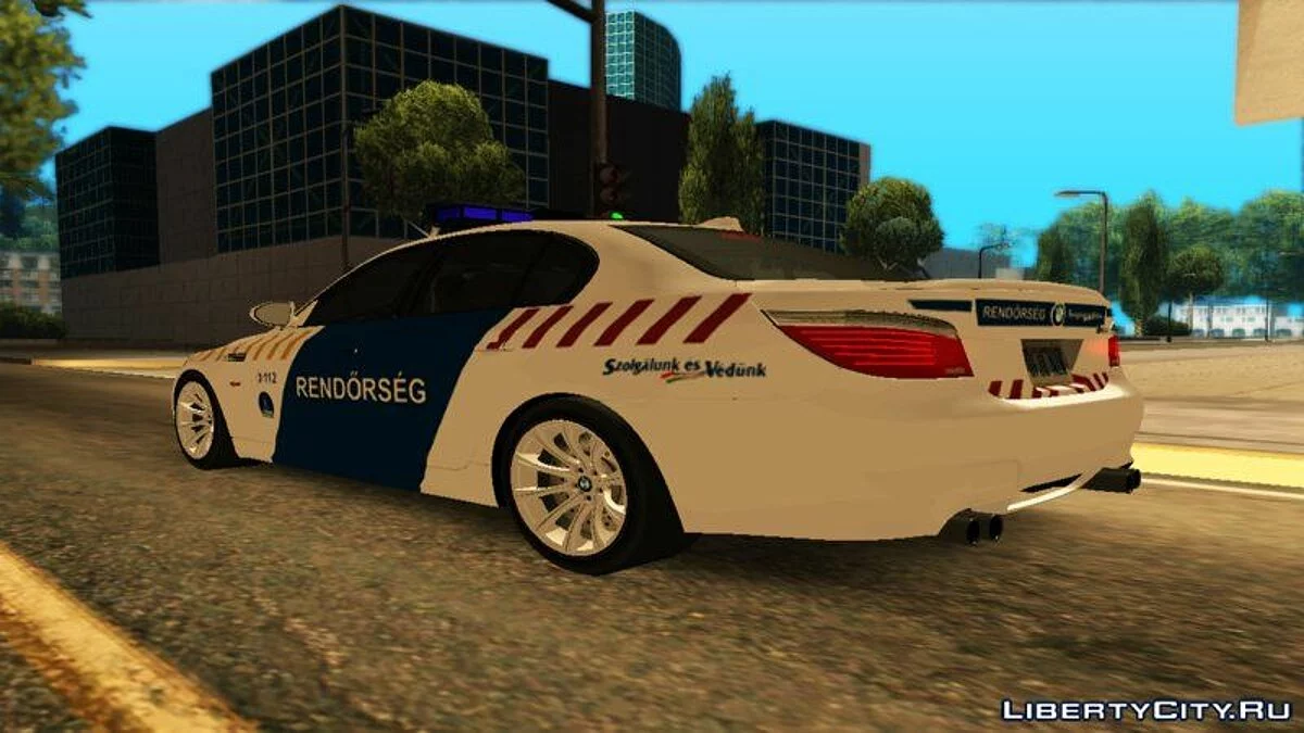 BMW M5 E60 Венгерская полиция / GTA San Andreas