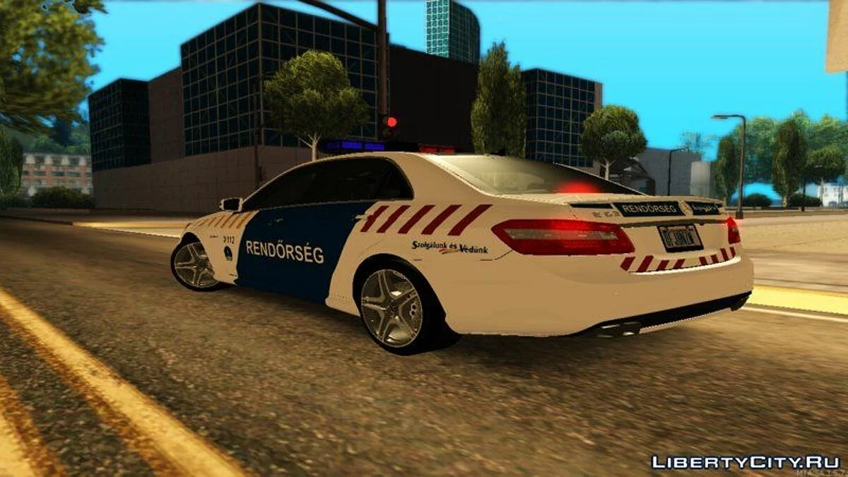 Mercedes Benz E63 - Венгерская полиция / GTA San Andreas