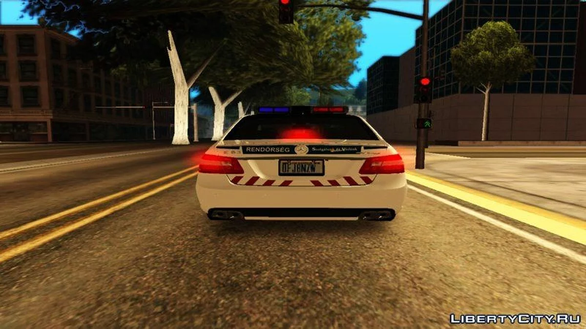 Mercedes Benz E63 - Венгерская полиция / GTA San Andreas
